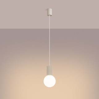 Lampe suspendue HALO 1 beige