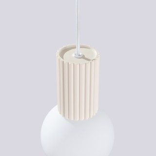 Lampe suspendue HALO 1 beige