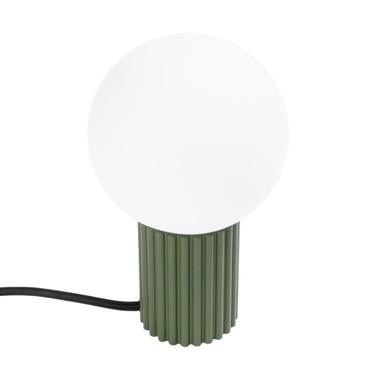 Lampe à poser HALO vert olive