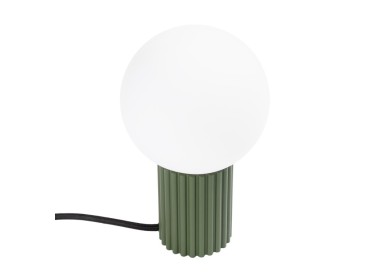 Lampe à poser HALO vert olive