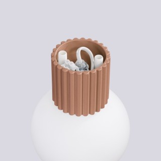 Applique HALO moka IP44