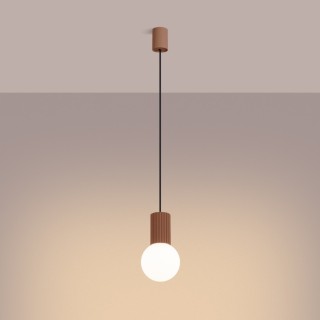 Lampe suspendue HALO 1 moka