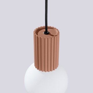 Lampe suspendue HALO 1 moka