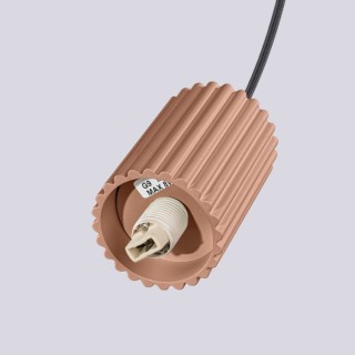 Lampe suspendue HALO 3P moka