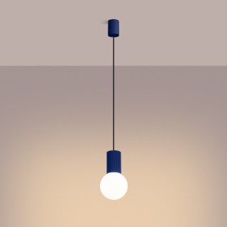 Lampe suspendue HALO 1 outremer