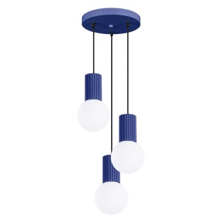 Lampe suspendue HALO 3P outremer