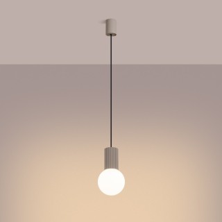 Lampe suspendue HALO 1 taupe