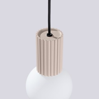 Lampe suspendue HALO 1 taupe