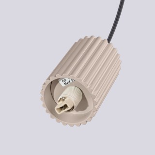 Lampe suspendue HALO 3P taupe