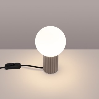 Lampe à poser HALO taupe