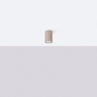 Plafonnier KARBON 10 taupe