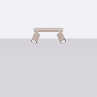 Plafonnier KARBON 2 taupe