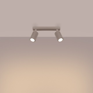 Plafonnier KARBON 2 taupe