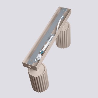 Plafonnier KARBON 2 taupe