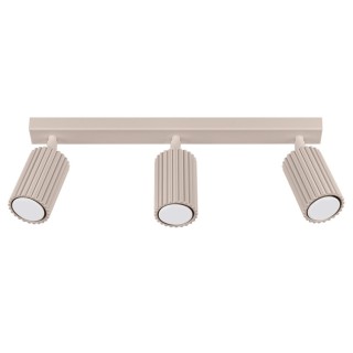 Plafonnier KARBON 3L taupe