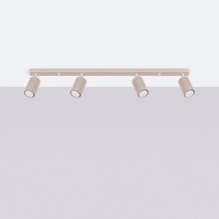 Plafonnier KARBON 4L taupe