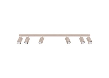 Plafonnier KARBON 6L taupe