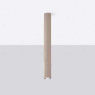 Plafonnier KARBON 60 taupe