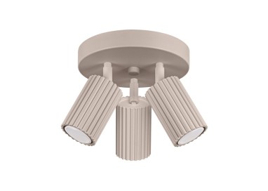 Plafonnier KARBON 3P taupe
