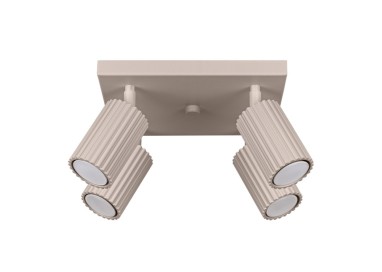 Plafonnier KARBON 4 taupe