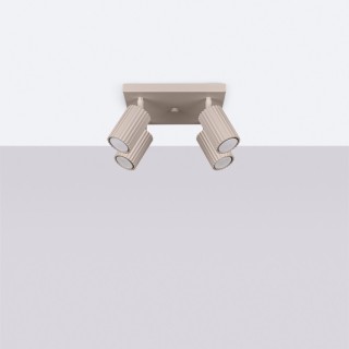 Plafonnier KARBON 4 taupe