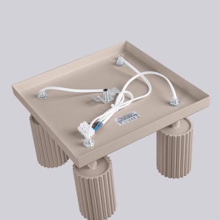 Plafonnier KARBON 4 taupe