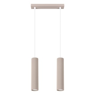 Lampe suspendue KARBON 2 taupe