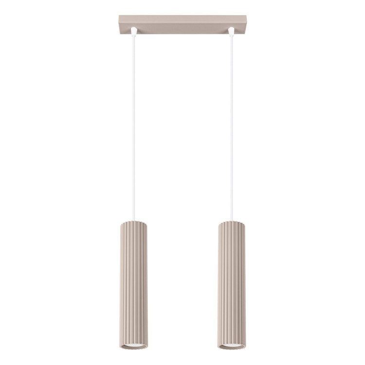 Lampe suspendue KARBON 2 taupe