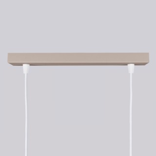 Lampe suspendue KARBON 2 taupe