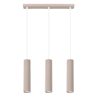 Lampe suspendue KARBON 3L taupe