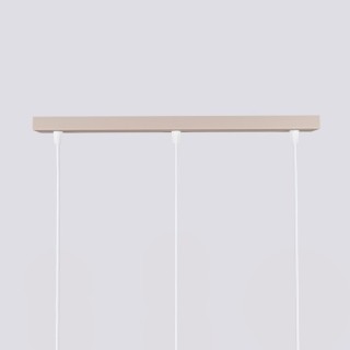 Lampe suspendue KARBON 3L taupe