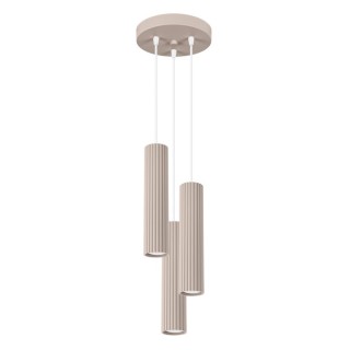 Lampe suspendue KARBON 3P taupe