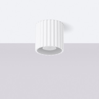 Plafonnier AURA 1 blanc GU10