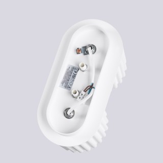 Plafonnier AURA 2 blanc GU10