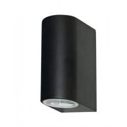 Searchlight Outdoor Lights 8008-2BK Outdoor Wall Light Modern