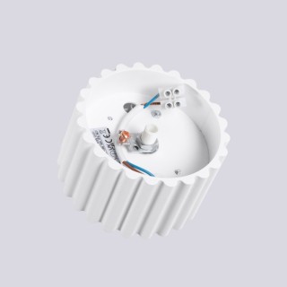 Plafonnier AURA 1 blanc Gx53