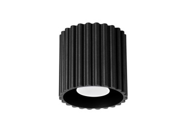 Plafonnier AURA 1 noir GU10