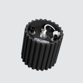 Plafonnier AURA 1 noir GU10