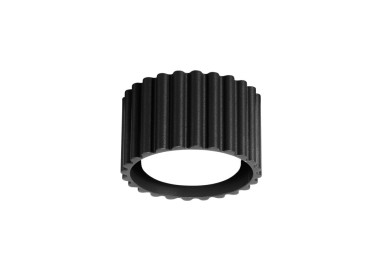 Plafonnier AURA 1 noir Gx53