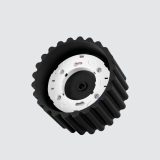 Plafonnier AURA 1 noir Gx53