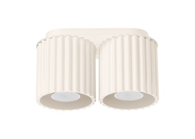 Plafonnier AURA 2 beige GU10