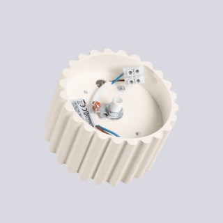 Plafonnier AURA 1 beige Gx53