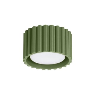 Plafonnier AURA 1 vert olive Gx53