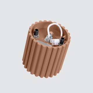 Plafonnier AURA 1 moka GU10