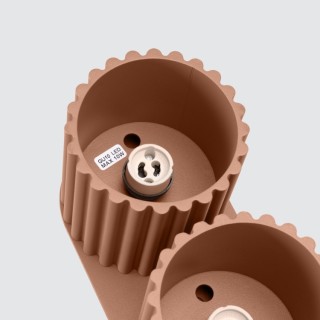 Plafonnier AURA 2 moka GU10