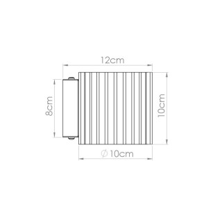 Applique AURA moka G9