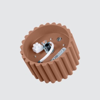 Plafonnier AURA 1 moka Gx53