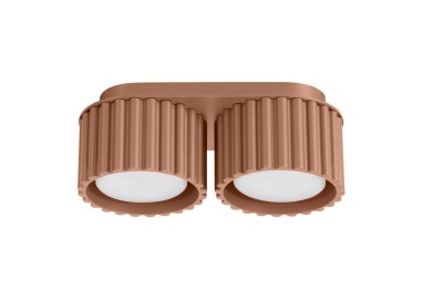 Plafonnier AURA 2 moka Gx53