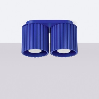 Plafonnier AURA 2 ultramarine GU10