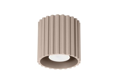 Plafonnier AURA 1 taupe GU10